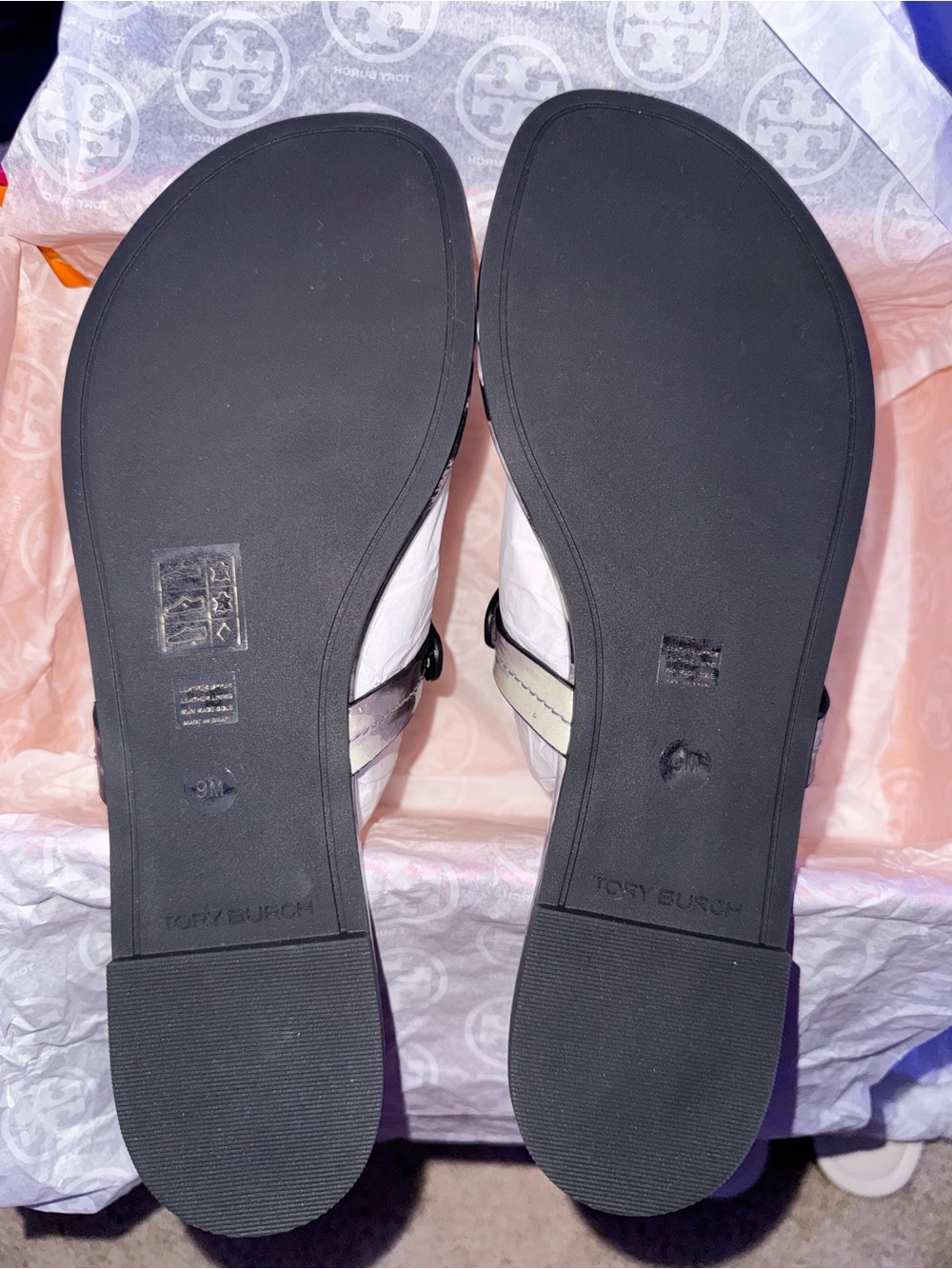 Tory Burch Animal House Limited Edition Miller Sandals. Brand new. Sz 9. - Picture 2 of 4